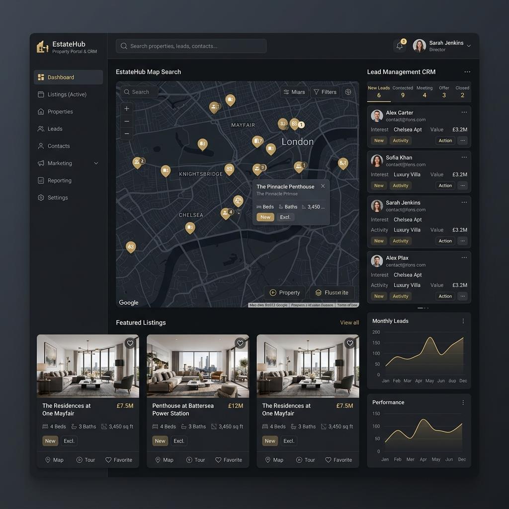EstateHub CRM